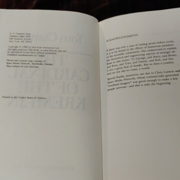 The cardinal of the Kremlin by Tom Clancy - Picture 4 of 4